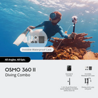DJI PhotosIntro Osmo 360 II Diving Combo - Usually Delivery Time 2 To 3 Days / Without Warranty