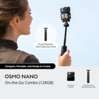 Osmo Nano On-the-Go Combo / 128GB / Without 1 Year Warranty