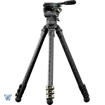 Tilta CT08 75mm Cine Fluid Head with 3-Stage Carbon Fiber Tripod Legs Price in Pakistan - V3 Shopping
