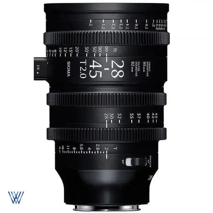 Sigma 28-45mm T2 Cine Zoom Lens Price in Pakistan - V3 Shopping