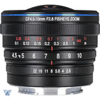 Laowa 4.5-10mm F2.8 CF Zoom Fisheye Lens / Canon EF-M / 2 To 3 Days