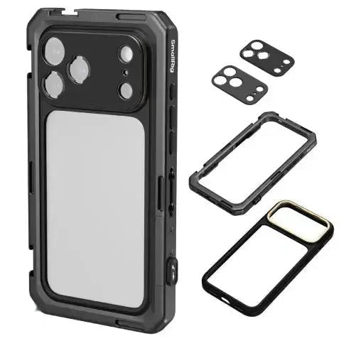 SmallRig Mobile Dual Handheld Kit for iPhone 17 Pro/Pro Max Price in Pakistan - Lens Ground