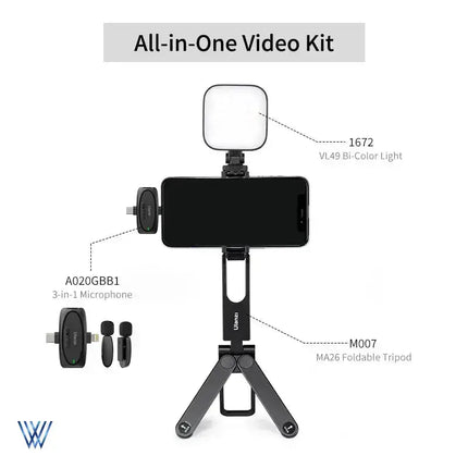 Ulanzi MA26 Foldable Pocket Phone Tripod Price in Pakistan - V3 Shopping