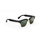 Frame color: Shiny Black on Gold Lens color: Transitions Graphite Green