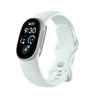 Satin Silver Aluminum Case / Fog Active Band