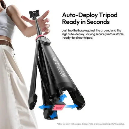 Ulanzi MT-44B 2-in-1 Selfie Stick Quadpod Price in Pakistan - V3 Shopping