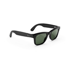 Frame color: Matte Black Lens color: Transitions Graphite Green