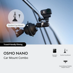 Osmo Nano Car Mount Combo / 64GB / Without 1 Year Warranty