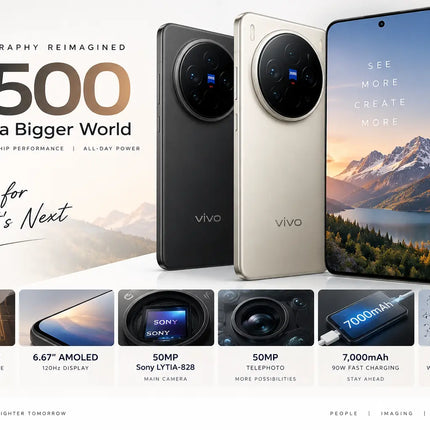 Vivo X500 Price in Pakistan - Lens Ground
