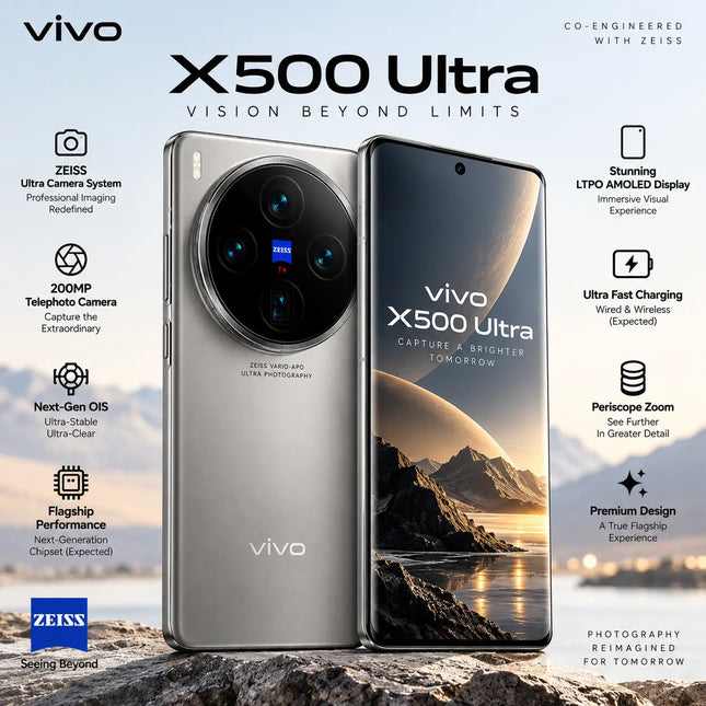 Vivo X500 Ultra Price in Pakistan - Lens Ground