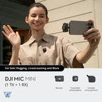 DJI Mic Mini (1 TX + 1 RX) / Without Warranty