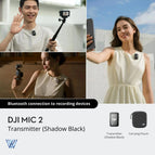 DJI Mic 2 Transmitter (Shadow Black) / 2 To 3 Days