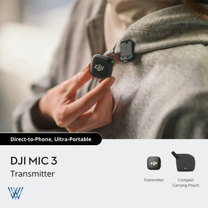 DJI MIC 3 Price in Pakistan - Lens Ground