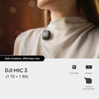 DJI Mic 3 (1 TX + 1 RX) / Without Warranty
