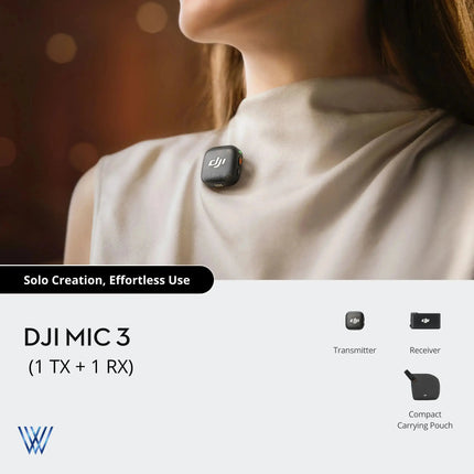 DJI MIC 3 Price in Pakistan - Lens Ground