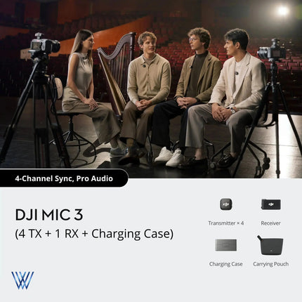 DJI MIC 3 Price in Pakistan - Lens Ground