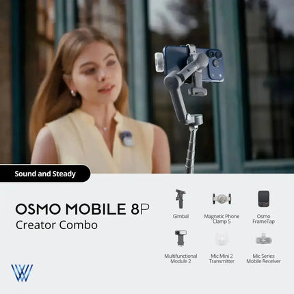 DJI Osmo Mobile 8P Price in Pakistan - Lens Ground