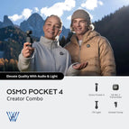 Osmo Pocket 4 Creator Combo - Usually Delivery Time 2 To 3 Days / Classic Black / Without Warranty