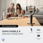 Osmo Mobile 8 Advanced Tracking Combo / Without 1 Year Warranty