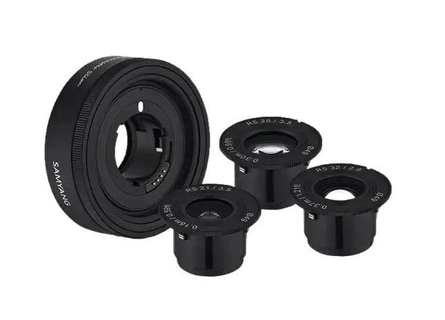 Samyang Remaster Slim Wide Angle 3 Lens Kit Lens Price in Pakistan - Lens Ground
