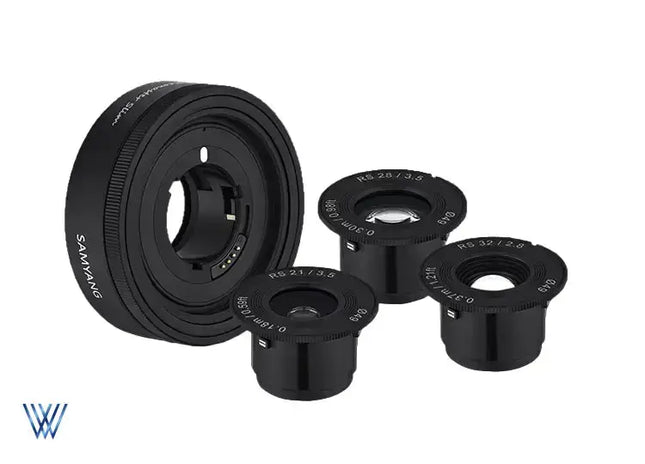 Samyang Remaster Slim Wide Angle 3 Lens Kit Lens Price in Pakistan - Lens Ground