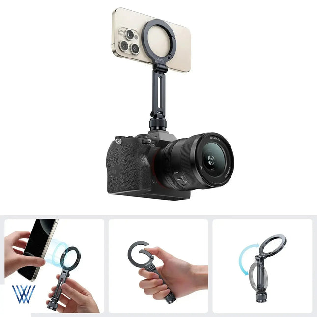 Ulanzi MA07 Maglock 1/4 Cold Shoe Phone Mount Price in Pakistan - Lens Ground