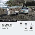 DJI Lito X1 Fly More Combo - RC 2 / Without Warranty