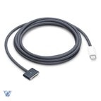 Apple USB-C to MagSafe 3 Cable / Midnight / 2 To 3 Days