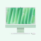Green / M6 chip with two Thunderbolt ports, 10-core CPU, 10-core GPU, Dual 16-core Neural Engine / 16GB | 256GB | Standard glass | No Ethernet