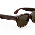 Frame color: Mahogany Lens color: Green