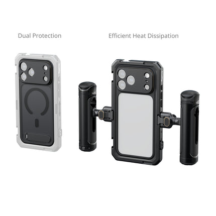 SmallRig Video Cage Kit for iPhone 17 Pro / Pro Max Price in Pakistan - Lens Ground