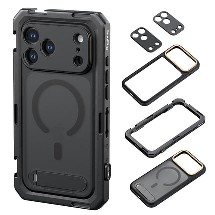 SmallRig Video Cage Kit for iPhone 17 Pro / Pro Max Price in Pakistan - Lens Ground
