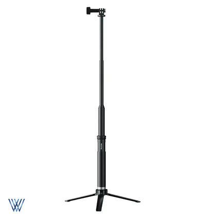 TELESIN 0.9m Extendable Aluminum Alloy Selfie Stick with Tripod and Phone Clip Price in Pakistan - V3 Shopping